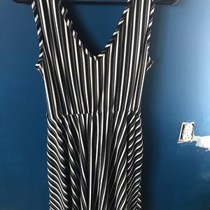 Candies black and white dress